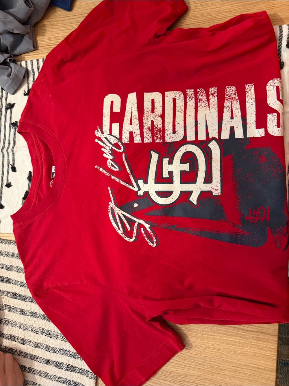 St. Louis Cardinals Red mens' Graphic Tee
